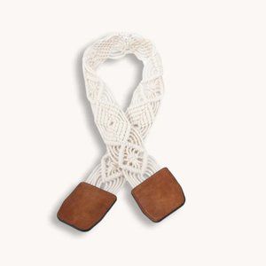 Versa-Tote MACRAME STRAPS Off-White